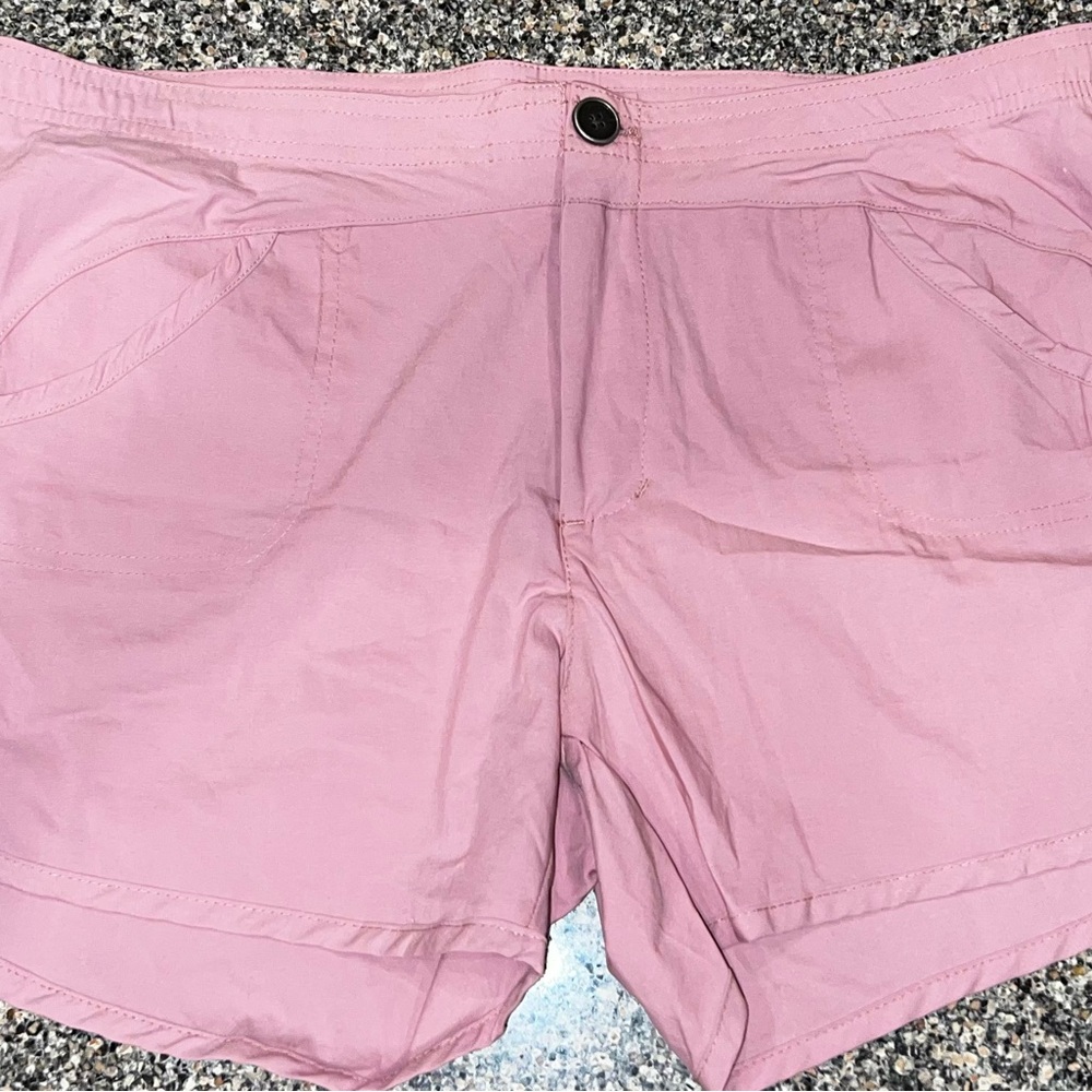 Athletic Pink Shorts Lightweight Relaxed Fit